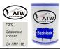 Preview: Ford, Cashmere Tricoat, G4 / M7118: 500ml Lackdose, von ATW Autoteile West.